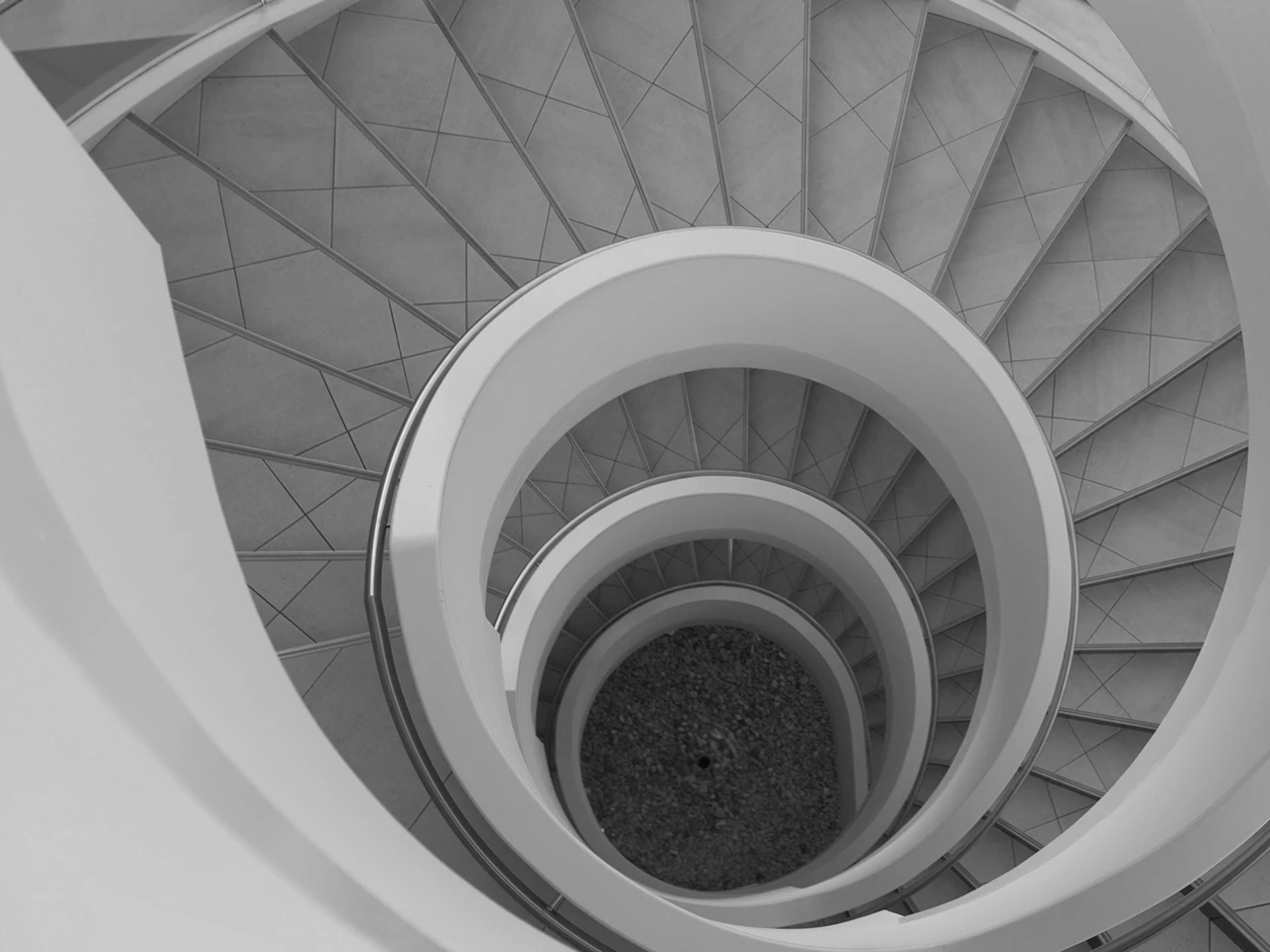 stairs-bw